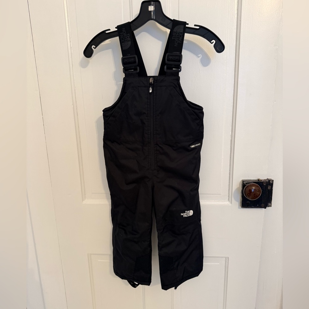The North Face Black Toddler Bib snowpants